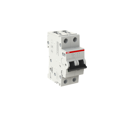 ABB SJ202T 2-Pole Miniature Circuit Breaker – 25A, C-Curve, 3kA Breaking Capacity (2TAZ144200R0254)