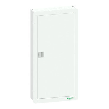 Schneider Easy9 EZ9ET12L Distribution Board – 3P 125A, 12 Way Straight with Fixlink, Complete with 100A/125A Isolator Incomer & Easy9 1P MCB Outgoers
