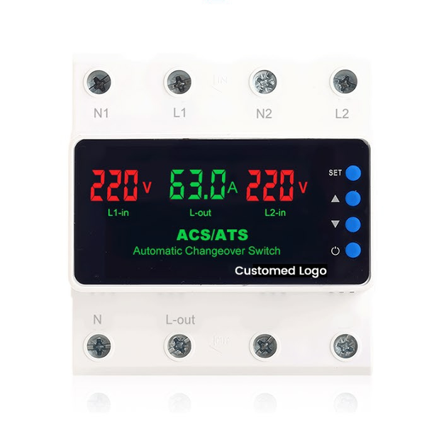 GPS6-N3VA3 100A 3-Phase Over/Under Voltage & Current Protection Monitoring Relay