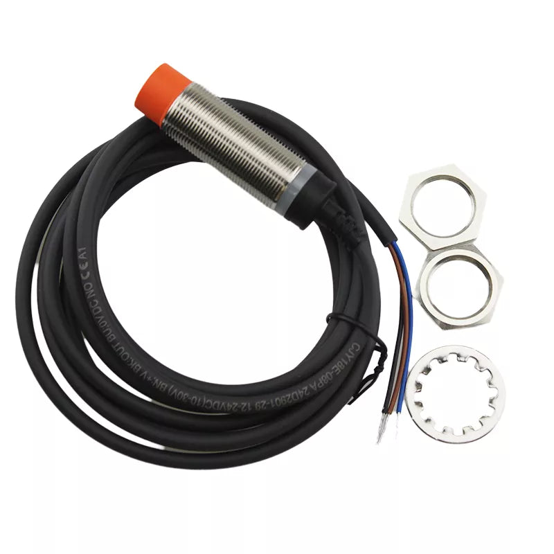 CJY18E-08PBT Capacitive Proximity Sensor – PNP NC, 8 mm, M18, IP65