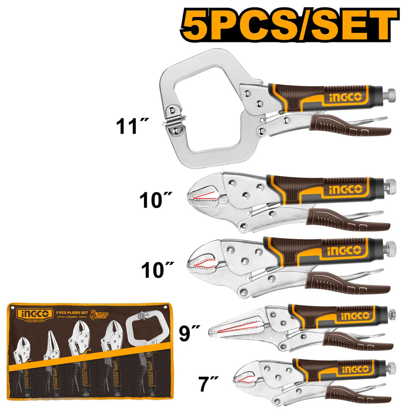 COS23091 5-Piece Pliers Set – Professional Hand Tool Kit