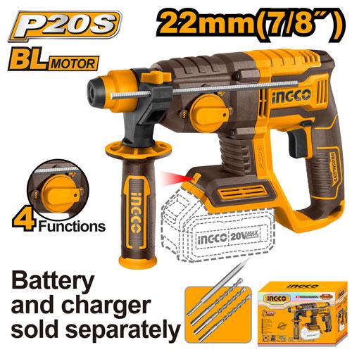 Ingco Cordless Rotary Hammer CRHLI20208