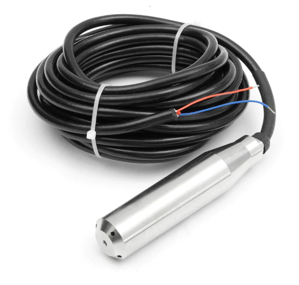 LEFOO LFT3200 Liquid Temperature & Level 2-in-1 Transmitter | 0–200 mH₂O | PT-100 | 4–20 mA | M12 | 1.0 m Cable