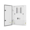 Schneider Easy9 EZ9ET18L Distribution Board – 3P 125A/100A Disconnect Switch, 8 Way Straight with Fixlink, Complete with 24 Easy9 1P MCBs