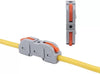 PCT-221 Quick Connector Terminal 1 In-1 Out Lever Wire Connector