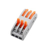 PCT-223 Quick Connector Terminal 3 In-3 Out Lever Wire Connector