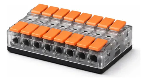 PCT-5288 Quick Connector Terminal 8 In-8 Out Lever Wire Connector