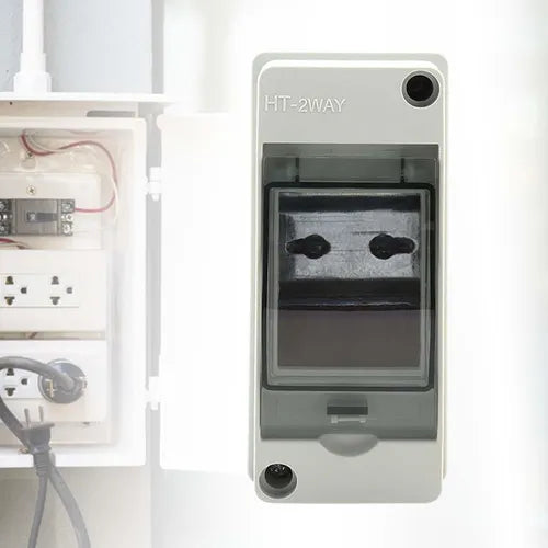 HT3 Waterproof Plastic Consumer Unit Circuit Box IP65 3-Way