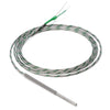 Omron E52-ELP6-100-2-A PT100 Temperature Sensor 6 mm Dia × 100 mm Stainless Probe 2 m Cable