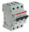 ABB SJ203T 3-Pole Miniature Circuit Breaker – 10A, C-Curve, 3kA Breaking Capacity (2TAZ144300R0104)