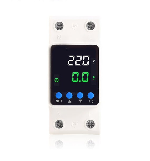 GPS6-VA3 63A Over/Under Voltage & Current Protection Monitoring Relay