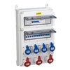 H335317 Waterproof Industrial Socket Distribution Box 2×32A 3-Pin + 2×16A 3-Pin + 1×32A 4-Pin + 2×32A 5-Pin