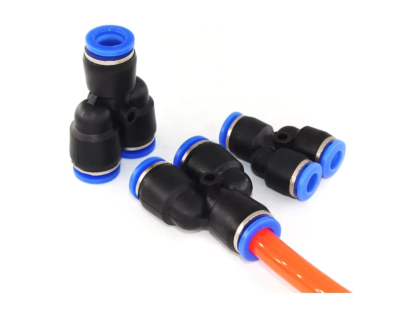 Y-Shaped Three-Way Union Connector PY4