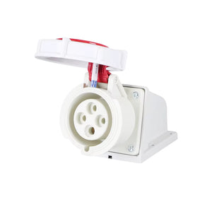 1242 IP67 Surface Mounted Socket 4P 32A 380/415V Waterproof