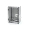 Buckle Plastic Distribution Box FD-ST 400×300×170 with Lock Transparent Cover