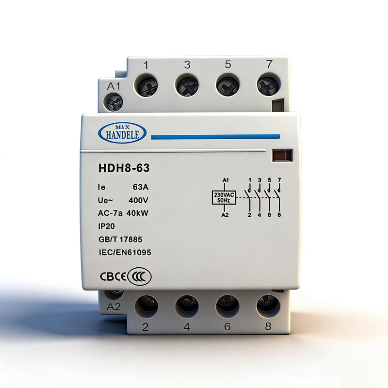 HDH8-32E/4P Contactor 32A 4P 2NO2NC 230VAC