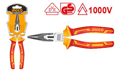 HILNP28168 Insulated Long Nose Pliers – Electrician Safety Tool