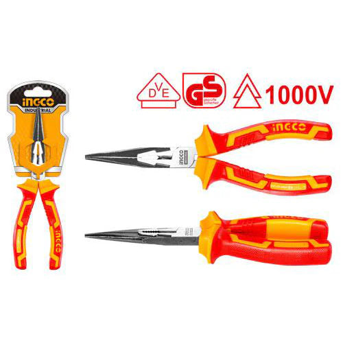 Ingco Insulated Long Nose Pliers HILNP28168