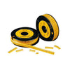 EC-J Flat Type Cable Marker Number 0-9 (100pcs per strip)