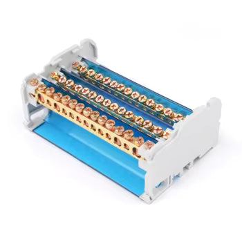 JH8411 Power Distribution Box 7 × 5.5 cm – Ultra-Compact IP66 Waterproof Junction Box with 11-Way Terminal Block