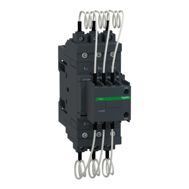 Capacitor Duty Contactor, 3P, 12.5 kVAR @ 415V, AC-6b, 230VAC Coil, With Pre-Charge Resistors, TeSys D – Schneider Electric LC1DFKP7