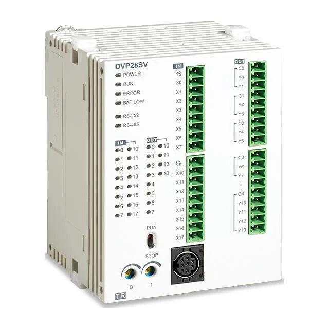 Delta DVP20SX211S DVP-SX2 2nd Gen Analog I/O Slim PLC 8DI+6DO+4AI+2AO PNP