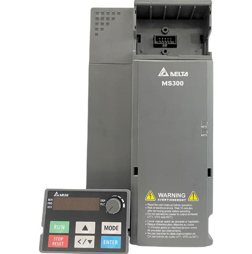 Delta VFD5A5MS43ANSAA – 3 HP (2.2 kW) Compact Vector Control Drive