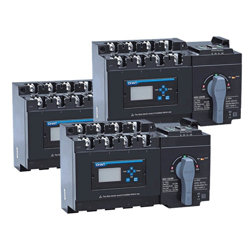 CHINT NXZ-125/4A 100A 4-Pole Automatic Transfer Switch – Compact, Intelligent, 400V, CE Certified