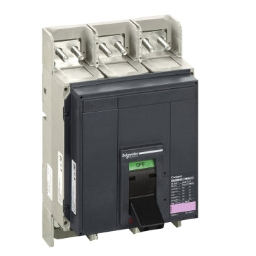Compact NS1250N MCCB, 3P, 1250A, Micrologic 2.0 Trip Unit – Schneider Electric