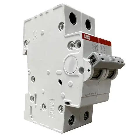 ABB SJ202T 2-Pole Miniature Circuit Breaker – 50A, C-Curve, 3kA Breaking Capacity (2TAZ144200R0504)