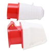 32A 4-Pin Industrial Plug & Wall Mount Socket (Male & Female) | IP44 | 3P+E Power Connection Set