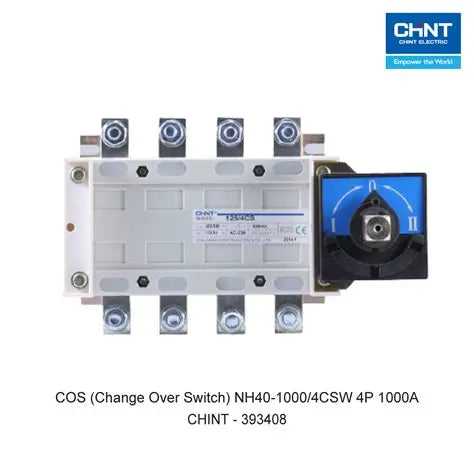 Chint NH40-630/4CSW Manual Changeover Transfer Switch Disconnector – 630A, 4 Pole, With SHD