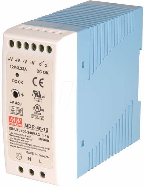UNO MDR-40-12 – 12V 3.33A DIN Rail Power Supply