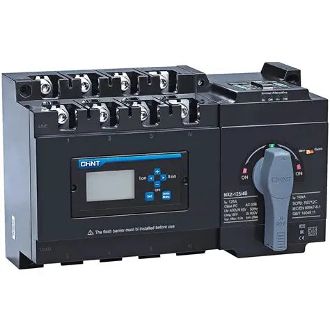 CHINT NXZ-125/4B 125A 4-Pole Automatic Transfer Switch – Compact, Intelligent, 400V, CE Certified