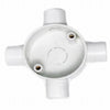4-Way Electrical Circular Box – Secure and Versatile Wiring Solution