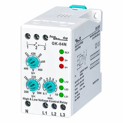 GK-04N – Phase Failure &amp; Voltage Monitoring Relay