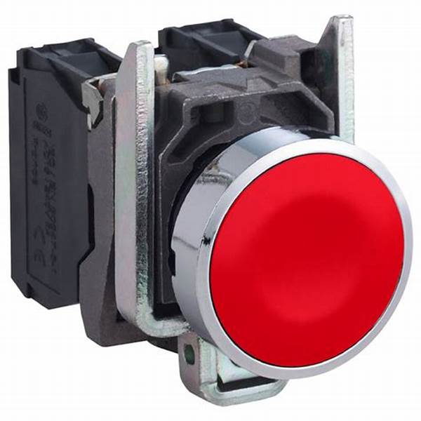 Red Push Button – Momentary Type