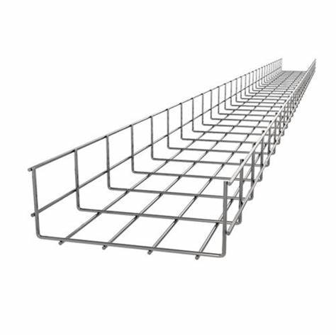 Galvanized Wire Mesh Cable Tray – 200×50×3000 mm | 4.8 mm Wire