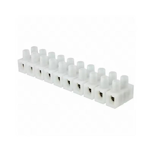 10 A Multi-Pole H-Type Screw Terminal Connector Strip – Durable Electrical Terminal Block