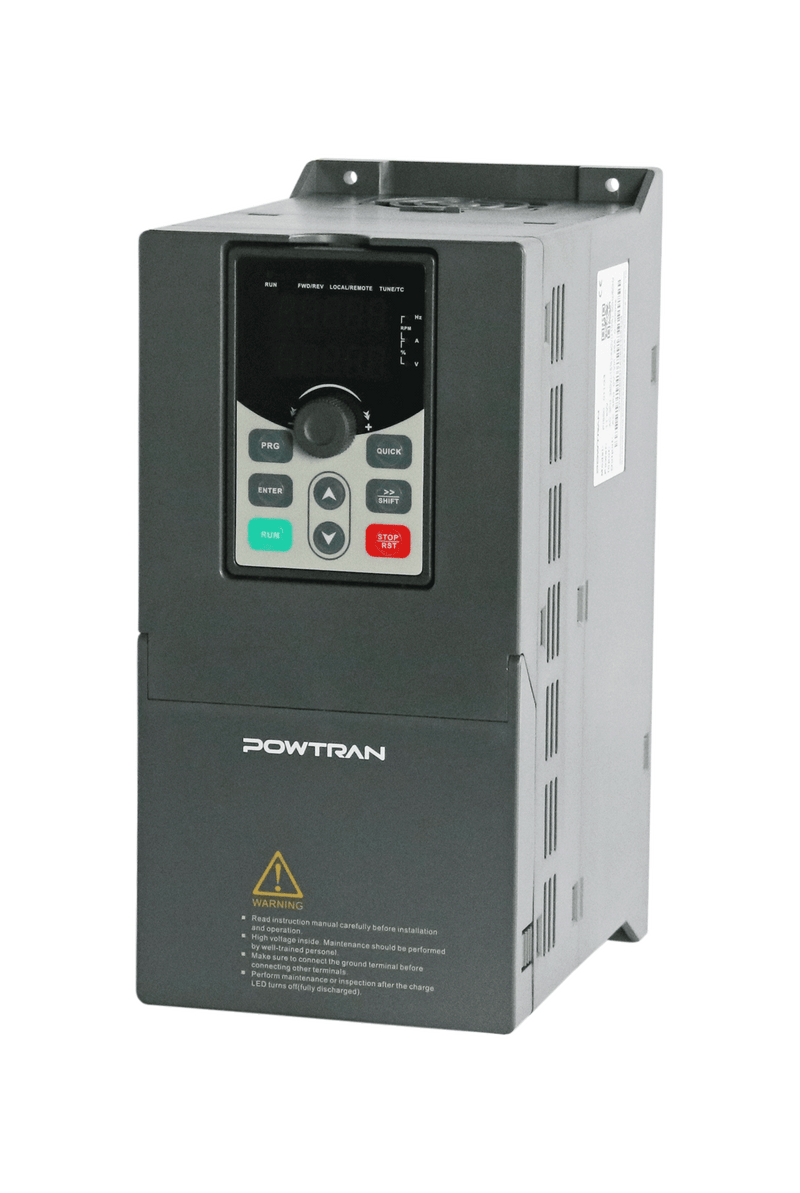 POWTRAN PI550-004G3 4kW VFD – 380V–440V Three Phase Input to Three Phase Output Variable Frequency Drive