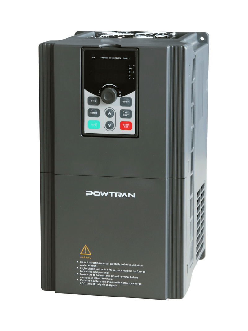 POWTRAN PI550-7R5G3 7.5kW VFD – 380V–440V Three Phase Input to Three Phase Output Variable Frequency Drive