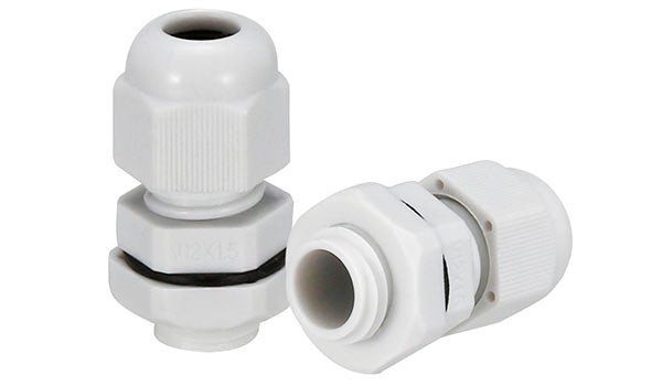 Cable Gland PG-13.5 – Plastic Polyamide Cable Gland, PG Thread Size 13.5, IP68 Rated, for Cable Diameter 6–12 mm