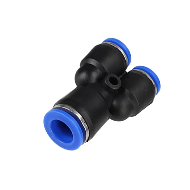 Y-Shaped Three-Way Union Connector PY8