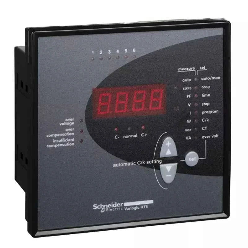 Schneider Electric Varlogic RT 8-Step Power Factor Controller – 320–460V AC