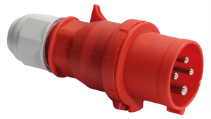 IP44 Industrial Plug 4×32A 380/415V 4-Pin 0241