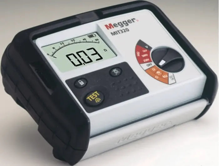 Megger MIT300-Series Insulation & Continuity Tester, Digital Insulation Resistance Tester