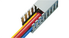 Grey Slotted PVC Cable Trunking 80 × 60 mm – 2 Metre Length