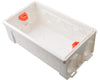 3" × 6" Recessed Conduit Box – Wall Mount Electrical Backbox