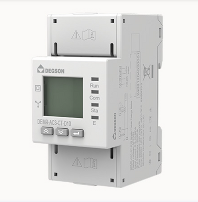 DEGSON DEMR-AC3-CT-D10 DIN Rail Three-Phase Energy Meter – With CT, 10A, kWh Measurement