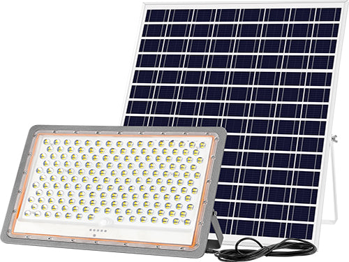 Suiming SM-PJ058C/1 Solar LED Flood Light – 100W, IP65, Complete with Solar Panel, Outdoor Lighting Kit
